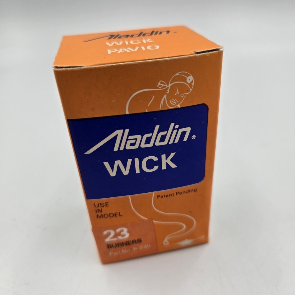 Vintage Aladdin Oil Lamp Wick #R-230 For Use With Model 23 Burners New Old Stock
